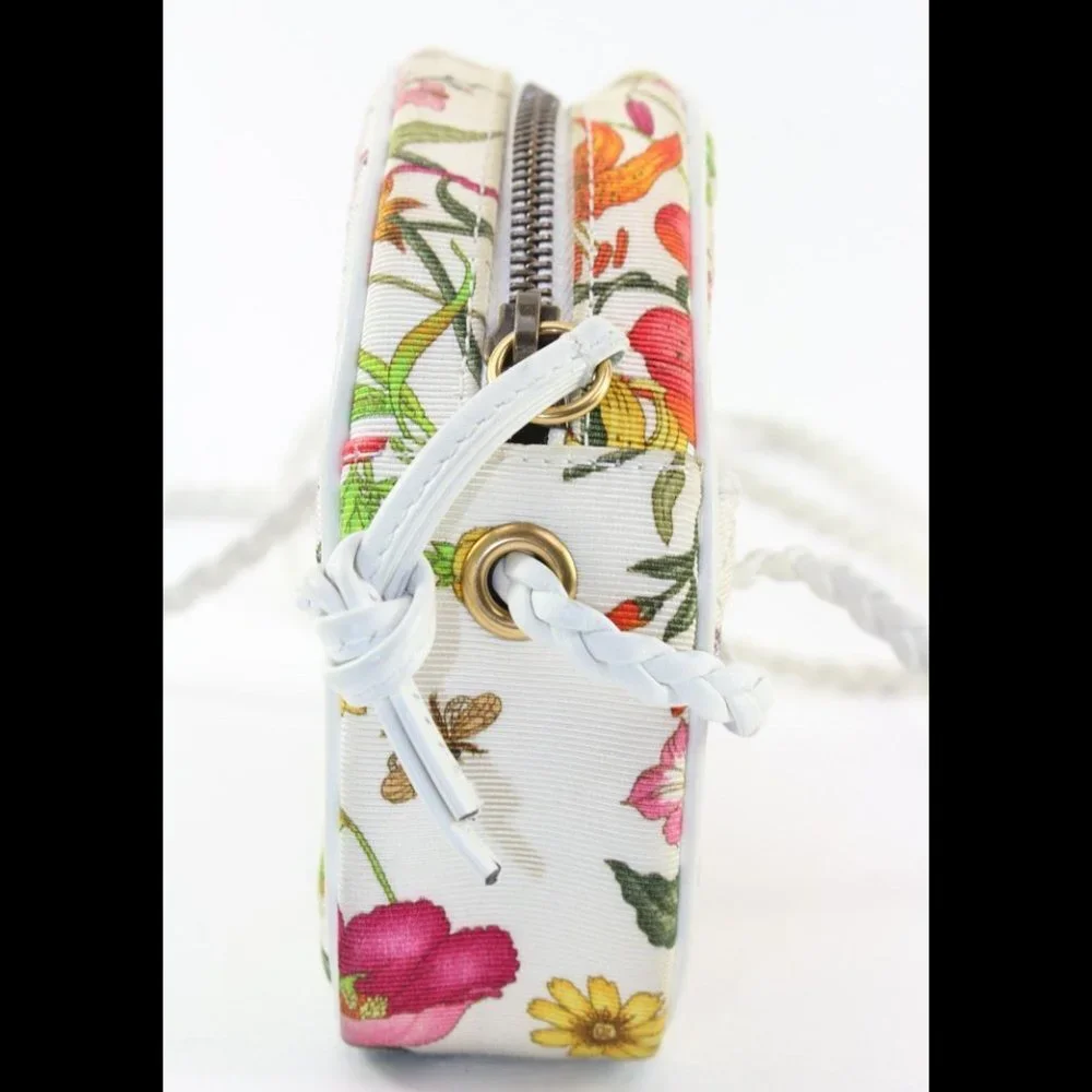 GUCCI Quilted Floral Trapuntata Crossbody 4GK0104K